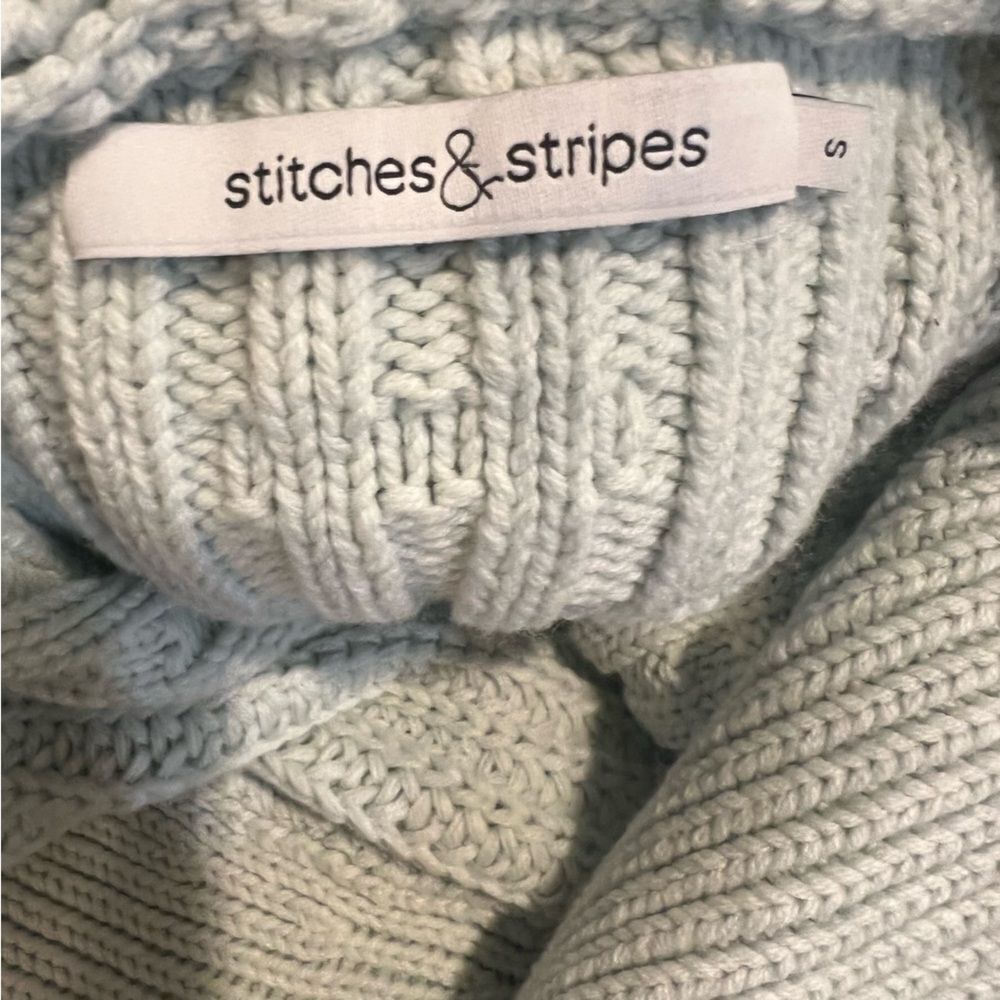 NWT Revolve STITCHES&STRIPES Marlow chunky oversized Pullover women's size small - Picture 10 of 10